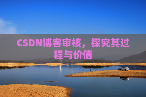 CSDN博客审核,探究其过程与价值
